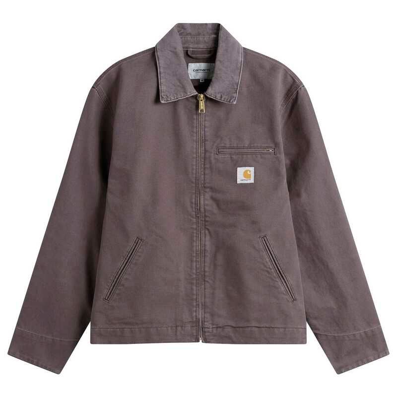カーハート メンズ アウター ジャケット・ブルゾン Carhartt WIP Detroit Jacket Shale Stone Canvas ストーン