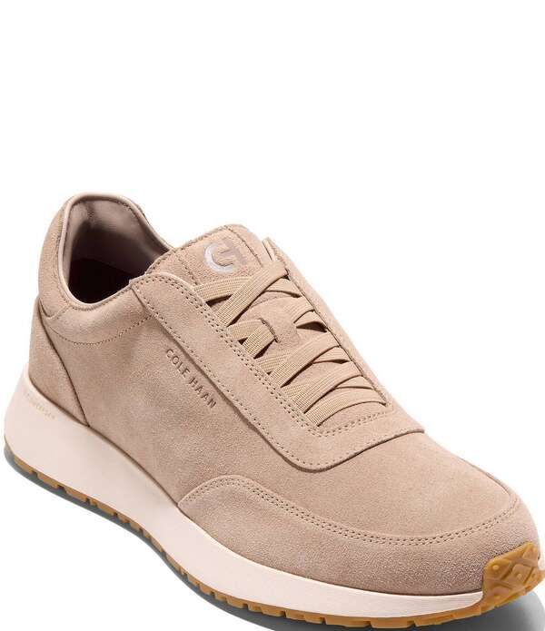 コールハーン メンズ シューズ スニーカー Cole Haan Mens GrandPro Luxe Mile SlipOn Sneaker CH Birch BeigeIvoryCH Gum アイボリー