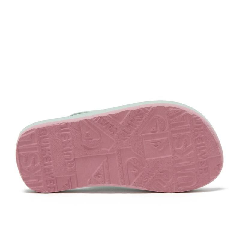 クイックシルバー レディース シューズ サンダル Quiksilver Foundation Toddler Girlslide Sandalsweet Mint White ホワイト