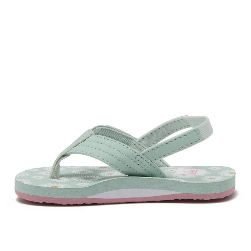 クイックシルバー レディース シューズ サンダル Quiksilver Foundation Toddler Girlslide Sandalsweet Mint White ホワイト
