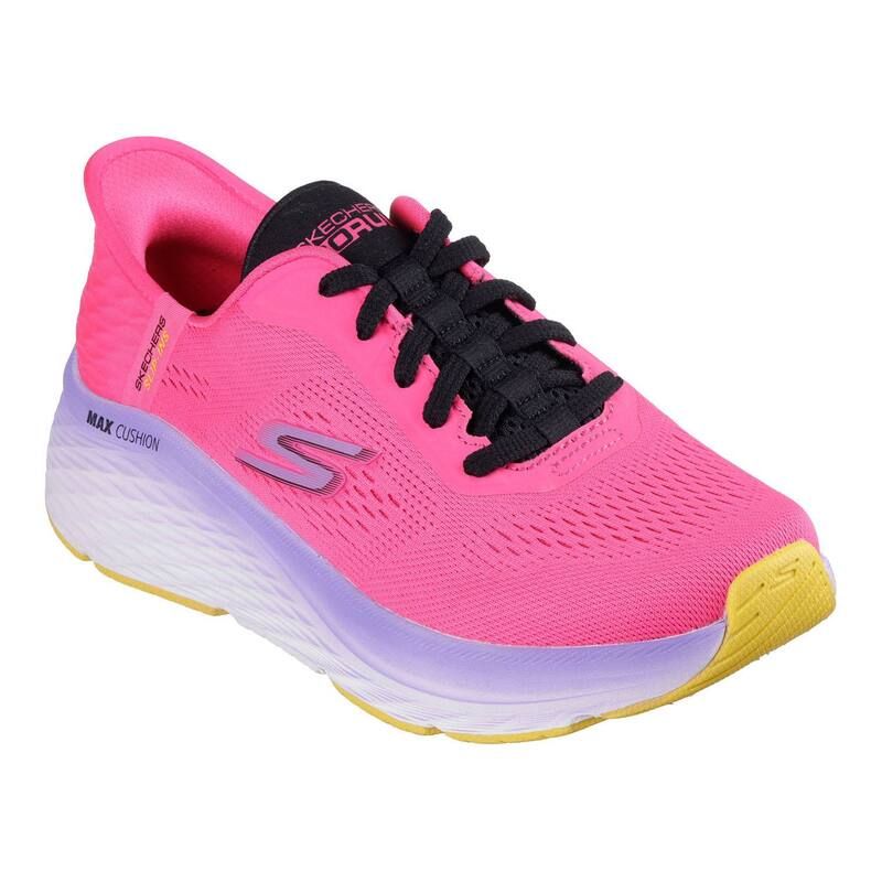 スケッチャーズ レディース シューズ スニーカー Skechers Kaplan Hands Free Slipins Womens Max Cushioning Elite 20 Sneakers Raspberry 17,235円