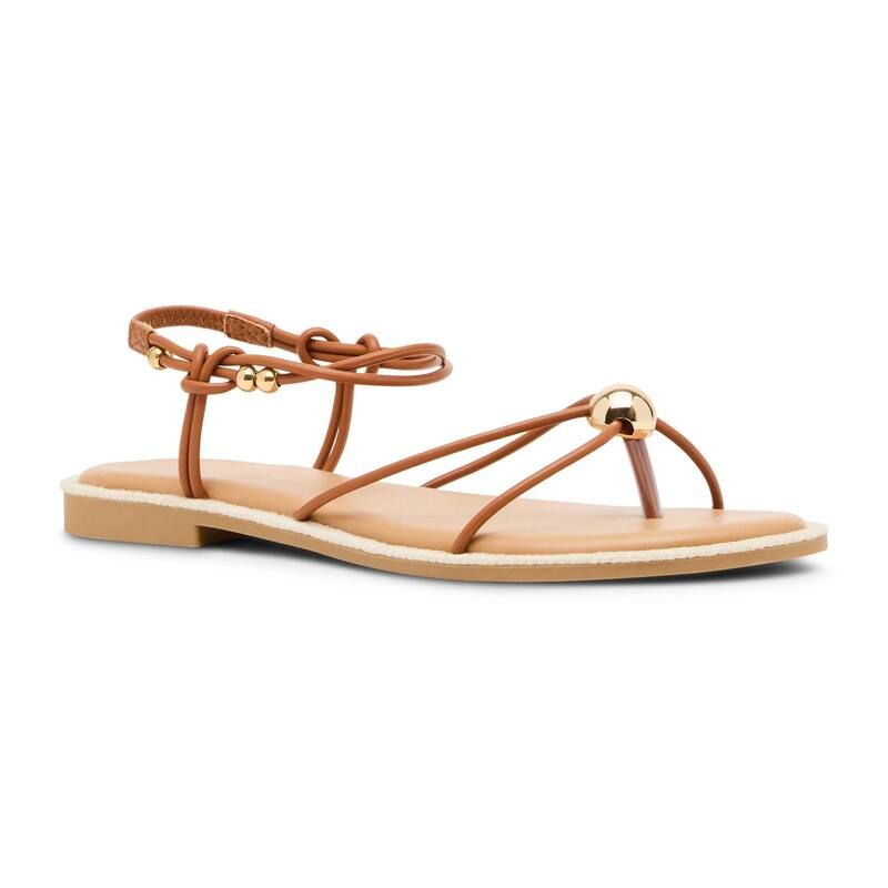 マッデンガール レディース シューズ サンダル madden girl Starring In WomenslipOn Casual Shoes Cognac Paris