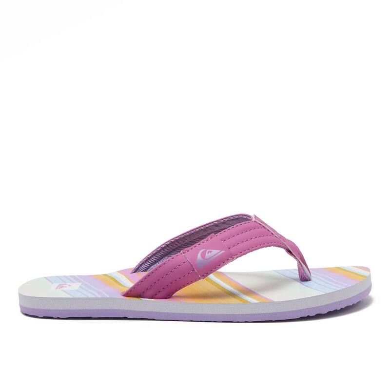 クイックシルバー レディース シューズ サンダル Quiksilver Kids Foundation Sport Slide Multi Berry Pink ピンク