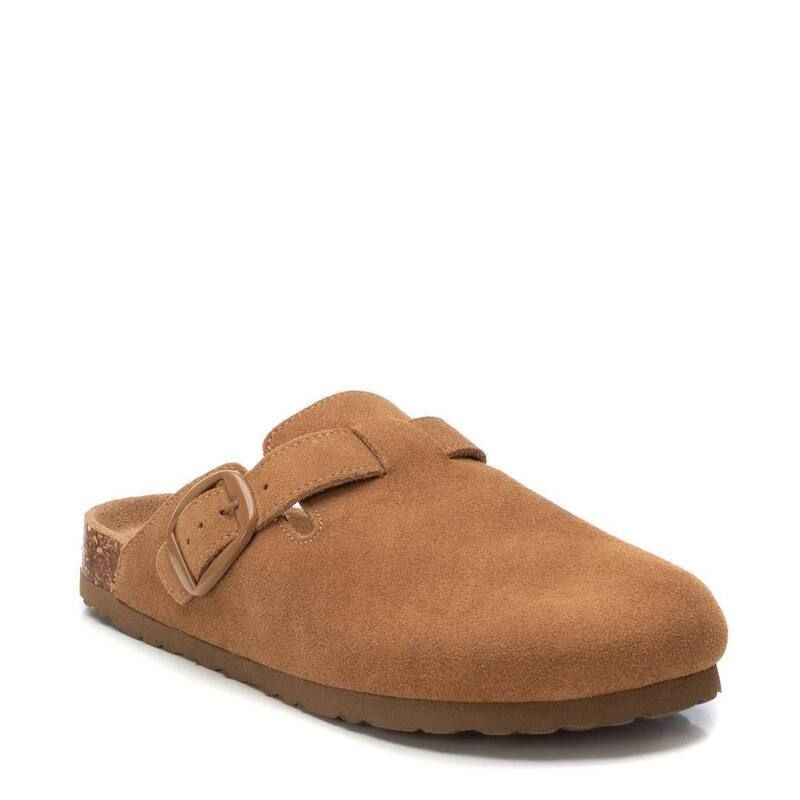 リフレッシュ レディース シューズ サンダル スエード Womens Refresh Collection Suede Clog Mule Flats 172870 Camel キャメル