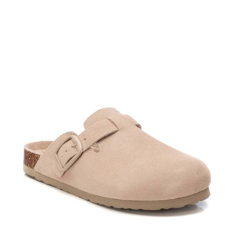 リフレッシュ レディース シューズ サンダル スエード Womens Refresh Collection Suede Clog Mule Flats 172870 Beige ベージュ