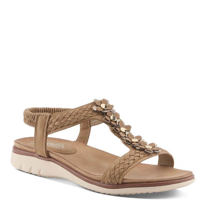 パトリシア レディース シューズ サンダル Patrizia Misetta Womenstrappy Flat Sandals Tan Multi タン
