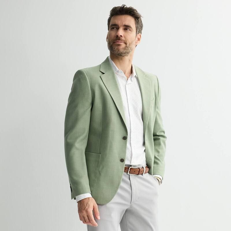 ナウティカ レディース アウター ジャケット・ブルゾン コート Mens Nautica ModernFit Basket Weave Sport Coat Sage Structure セージ