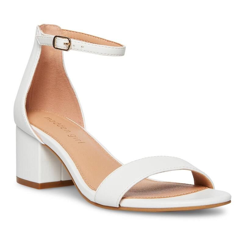 マッデンガール レディース シューズ パンプス サンダル madden girl Ileana Womens Dressandals White ホワイト