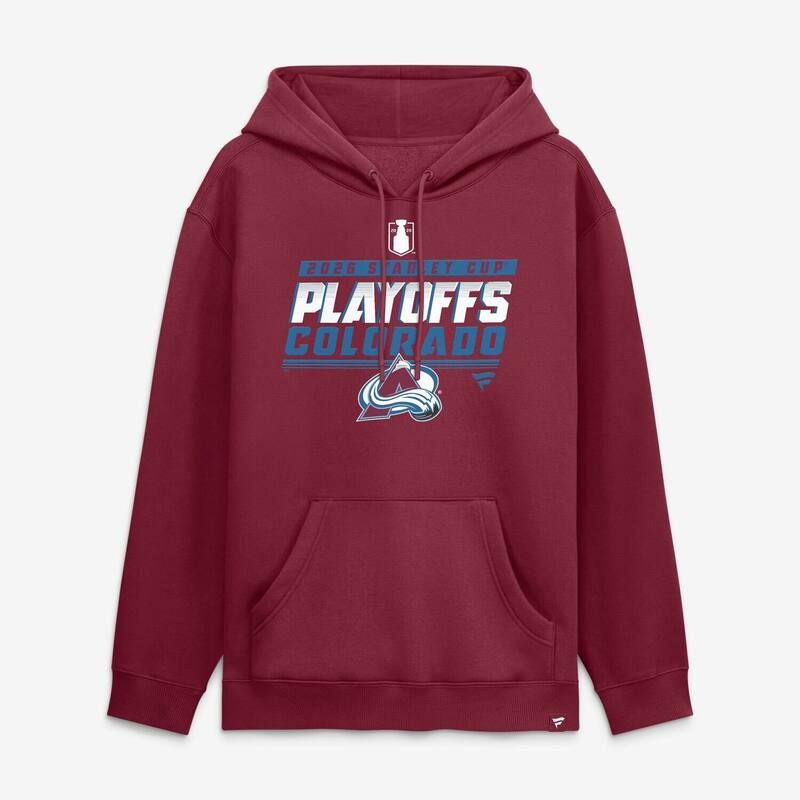 ファナティクス レディース トップス Tシャツ パーカー Mens Fanatics Garnet Colorado Avalanche 2026 Stanley Cuplayoffs Hoodie Ava Red レッド