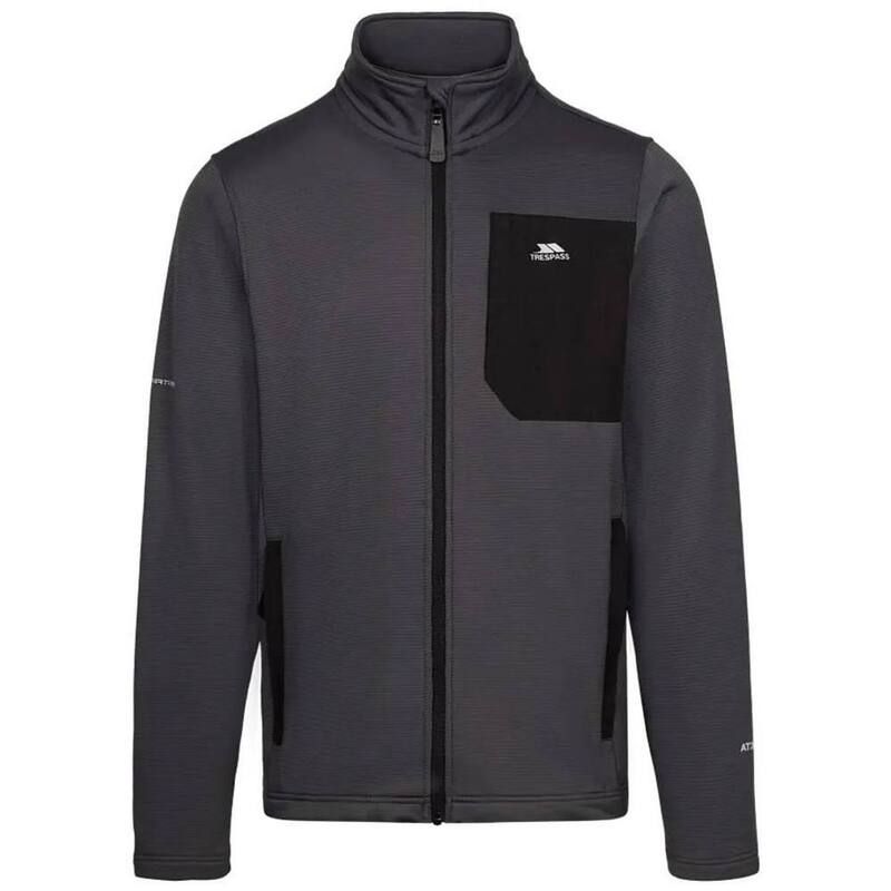 トレスパス レディース アウター ジャケット・ブルゾン フリース Trespass Mens Arranfore AT200 Fleece Jacket Storm Grey グレー