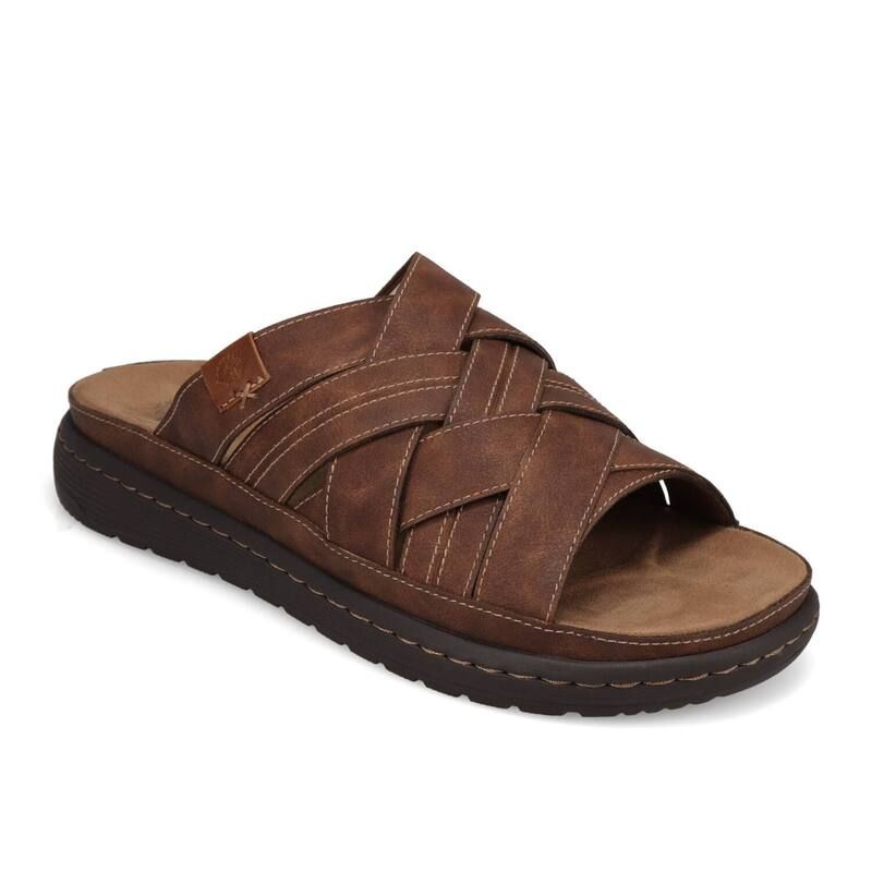 ドッカーズ レディース シューズ サンダル Dockerseville Mens Cushioned Slide Sandals Dark Tan タン 15,106円