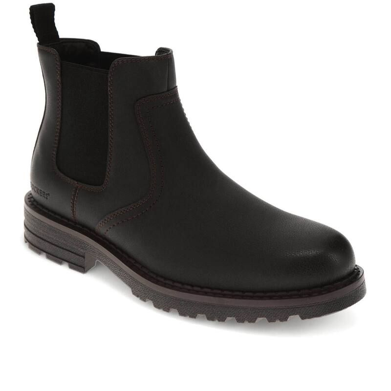 ドッカーズ レディース シューズ ブーツ・レインブーツ チェルシーブーツ チェルシー Dockers Truman Menstain Defender Chelsea Boots Black ブラック