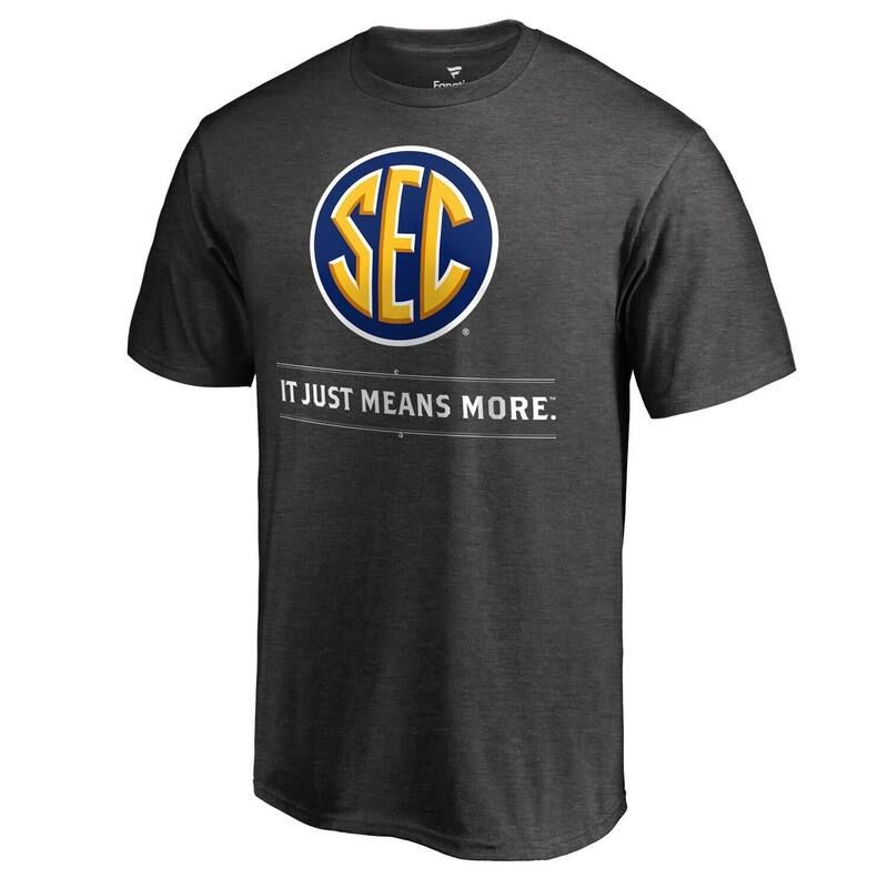 アンブランデッド レディース トップス Tシャツ Unbranded Mens Heathered Gray SEC It Just Means More TShirt Nc2 Grey グレー