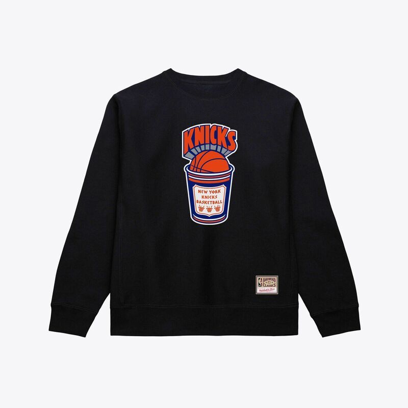 ミッチェルネス レディース トップス Tシャツ スウェット Mens Mitchell Ness Black New Yorknicks Hardwood Classics Coffee Sweatshirt Kni Black ブラック