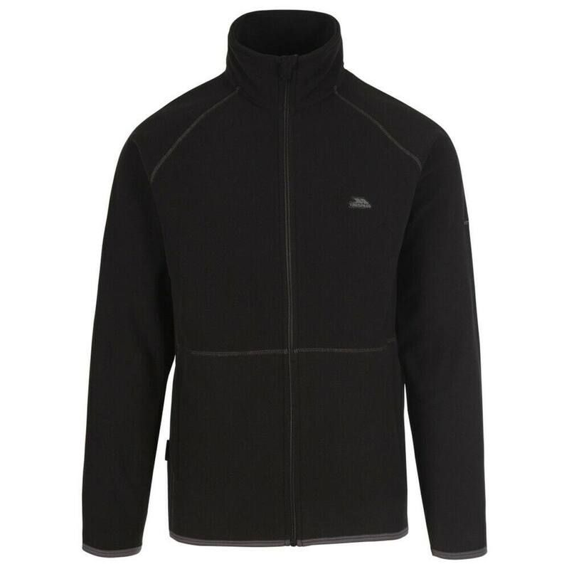 トレスパス レディース アウター ジャケット・ブルゾン フリース Trespass Mens Faxfleet Fleece Jacket Black ブラック