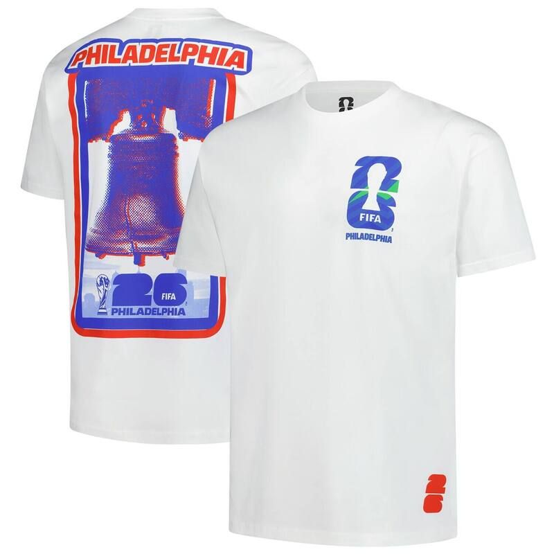 アウタースタッフ レディース トップス Tシャツ Mens Outerstuff White 2026 FIFA World Cuphiladelphia Host City Local Oversized TShirt Soc White ホワイト 11,300円