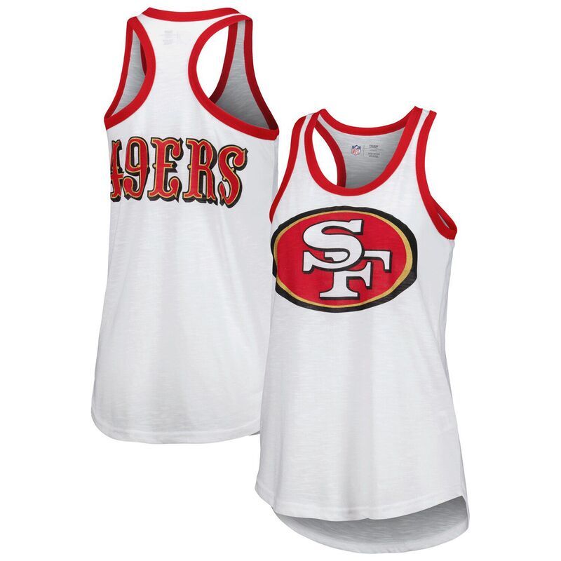 GIII レディース トップス Tシャツ Womens GIII 4Her by Carl Banks White San Francisco 49ers Tater Tank Top 49r White ホワイト 8,564円