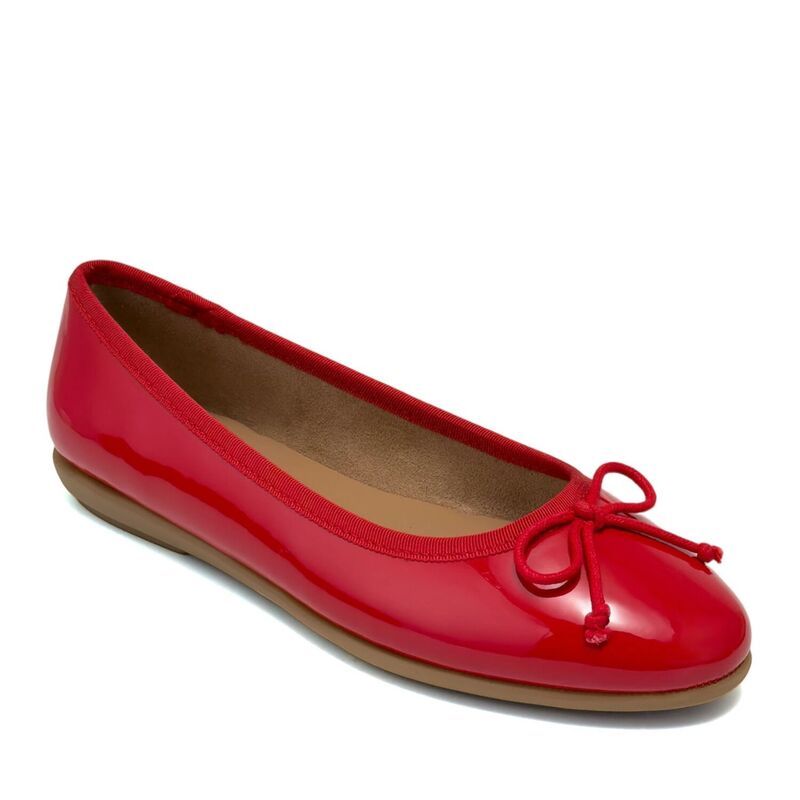 エアロソールズ レディース シューズ サンダル Aerosoles Homebet Womens Flats Rich Red レッド