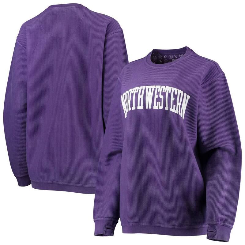 プレスボックス レディース トップス Tシャツ ヴィンテージ スウェット Womens Pressbox Purple Northwestern Wildcats Comfy Cord Vintage Wash Basic Arch Pullover Swea 17,381円