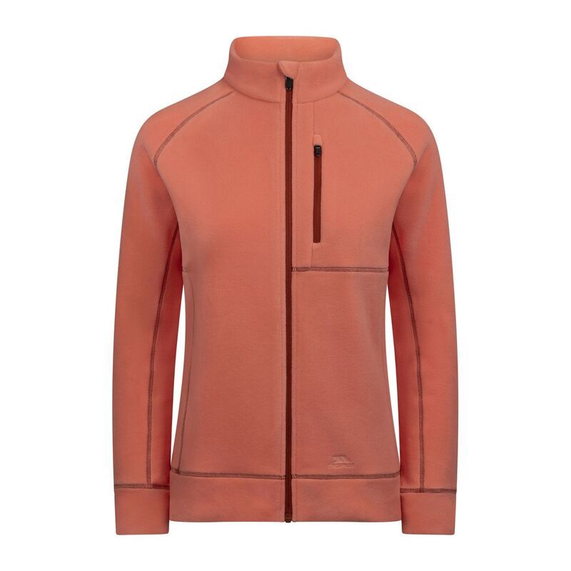 トレスパス レディース アウター ニット・セーター フリース ジャケット Trespass WomensLadiescript AT200 Fleece Jacket Burnt Sienna
