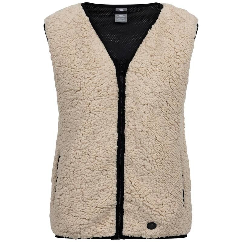 トレスパス レディース アウター ジャケット・ブルゾン ジレ フリース Trespass WomensLadies Roslin Fleece Gilet Ivory アイボリー