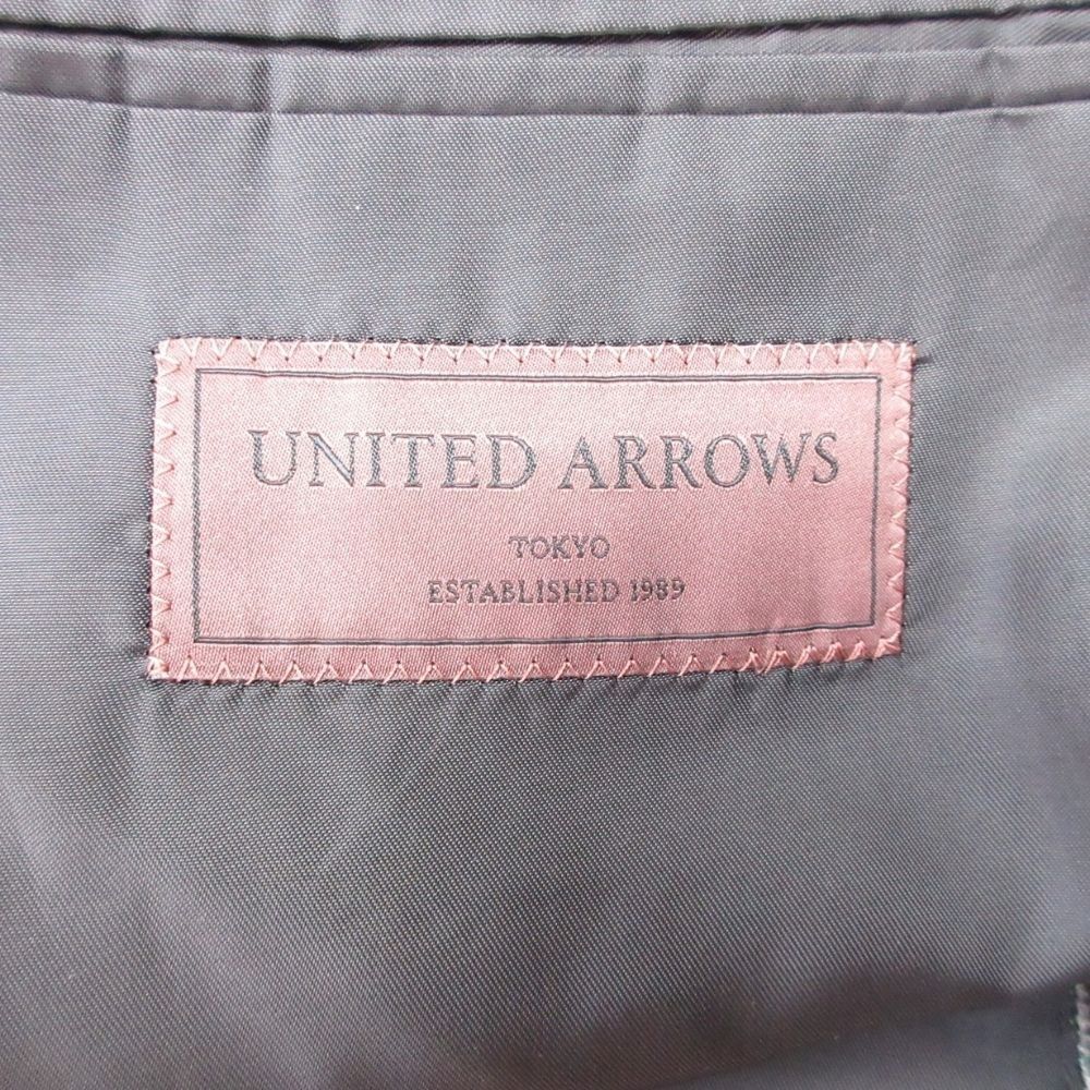 良品 UNITED ARROWS ユナイテッドアローズ JOHN FOSTER生地 スーツ