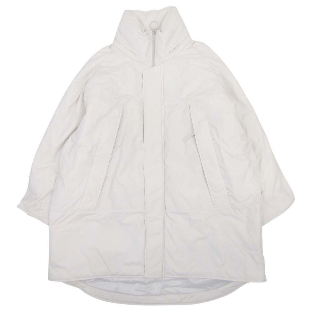 美品 WILDTHINGS ワイルドシングス 25aw W'S MONSTER PARKA モンスターパーカー 中綿ジャケット ブルゾン S ライトグレージュ レディース 古着 中古 USED
