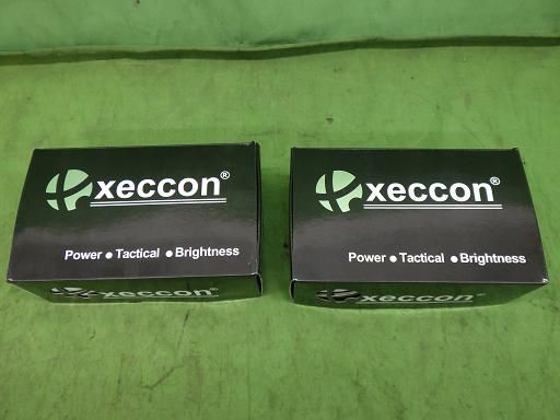 【未使用】Xeccon 充電式自転車用 LEDライト 2セット