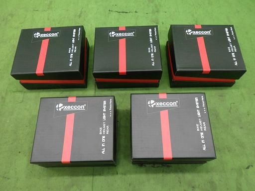【未使用】Xeccon 充電式自転車用 LEDライト 5セット