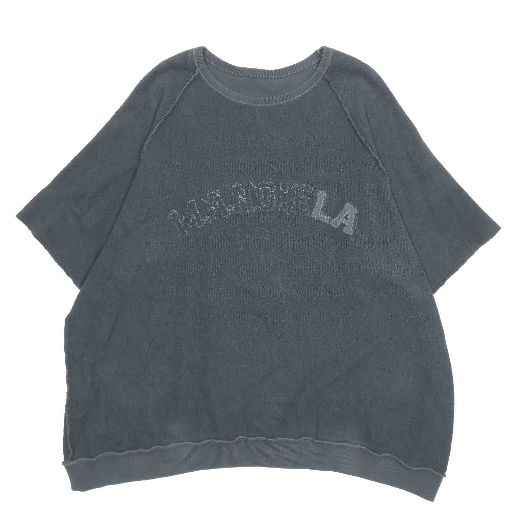 美品 Maison Margiela メゾンマルジェラ 25SS 半袖 ロゴ ショート 