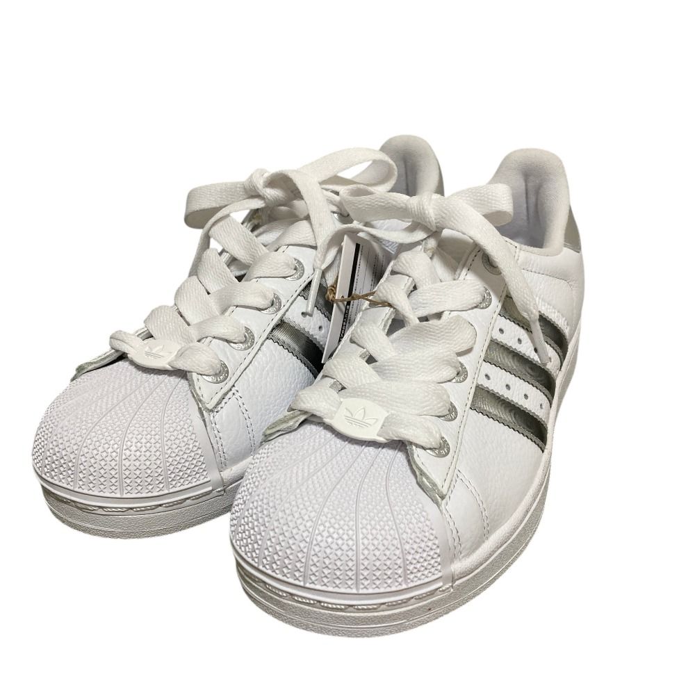 未使用 adidas Originals アディダスオリジナルス SUPERSTAR 2 スーパースター 2 スニーカー JR4233 27cm ホワイト メンズ レディース 古着 中古 USED