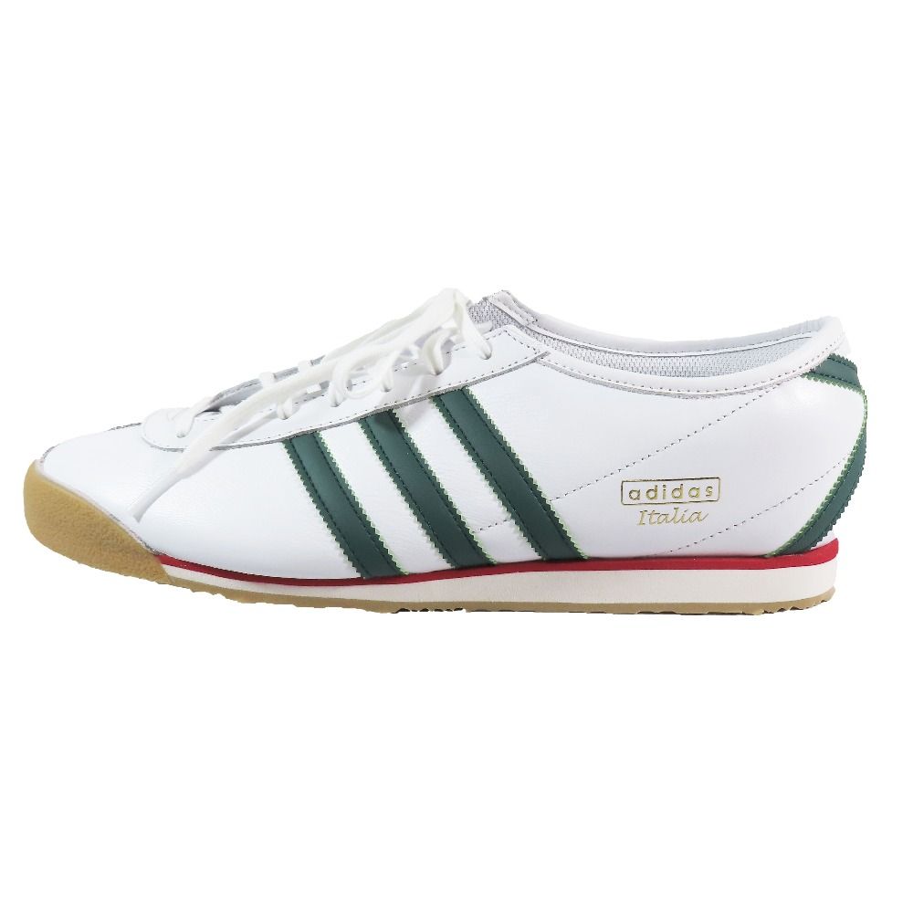 未使用 adidas アディダス Italia 70s イタリア 70s ローカットスニーカーロゴ 靴 シューズ 30cm ホワイト グリーン メンズ 古着 中古 USED