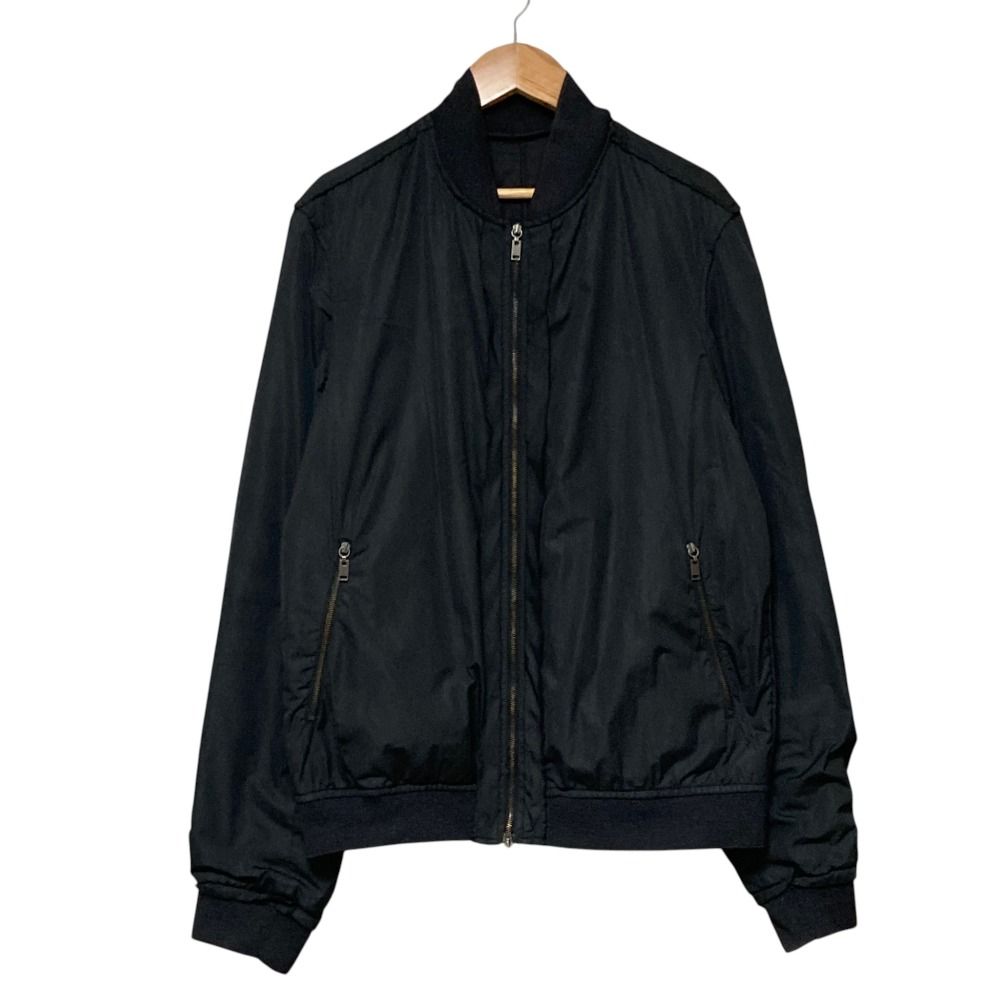 良品 LANVIN ​ランバン ルカオッセンドライバー ジップブルゾン サイズ 