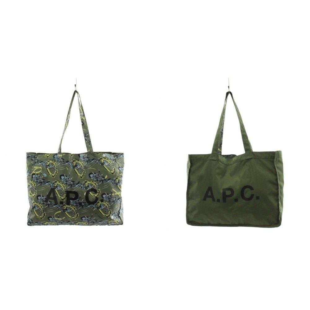 アーペーセー A.P.C. トートバッグ ショルダーバッグ リバーシブル 総