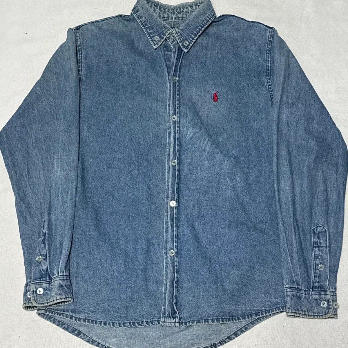 ポロ ラルフ ローレン デニム 長袖 シャツ 95