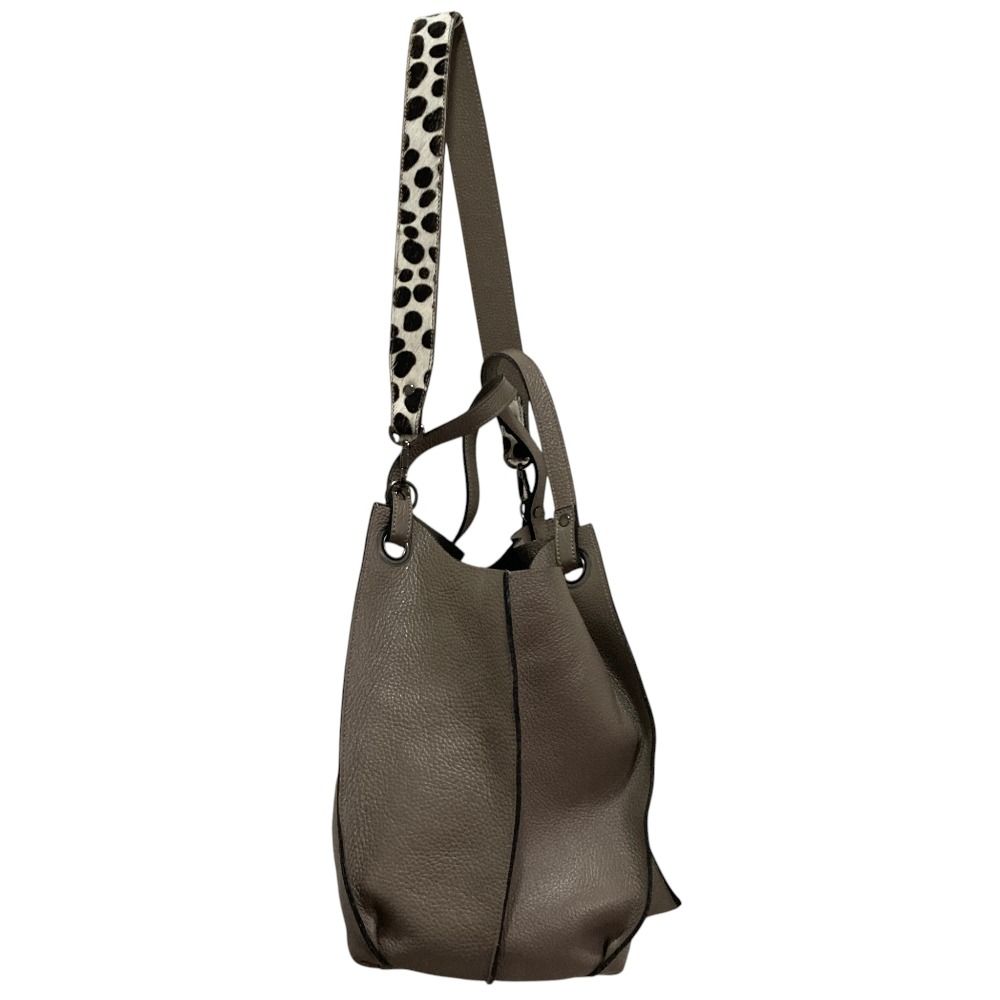 良品 RIPANI リパーニ レザー 2way トートバッグ ショルダーバッグ 