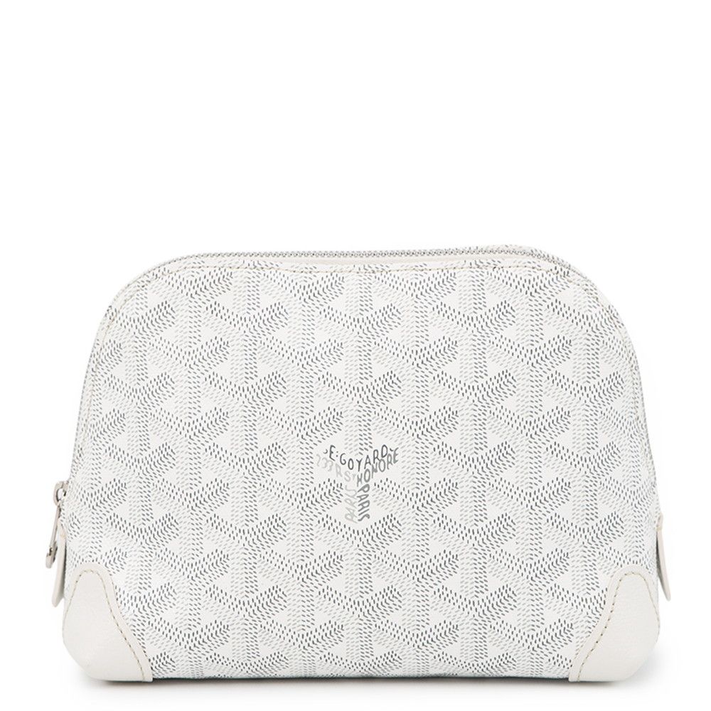 ゴヤール ポーチ ヴァンドーム コスメティックポーチ VENDOTPMLTY50CL50P GOYARD 小物入れ 化粧ポーチ 白