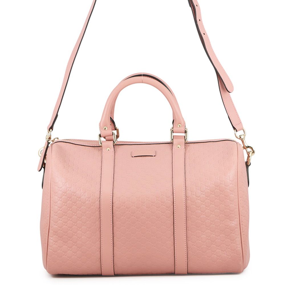 グッチ ボストンバッグ マイクログッチシマ レザー 449646 GUCCI 2wayショルダーバッグ