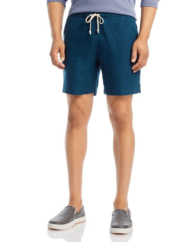 アレックスクレーン メンズ ボトムス ハーフパンツ・ショーツ ショートパンツ リネン Alex Crane Bo Linen 675 Shorts Dusk