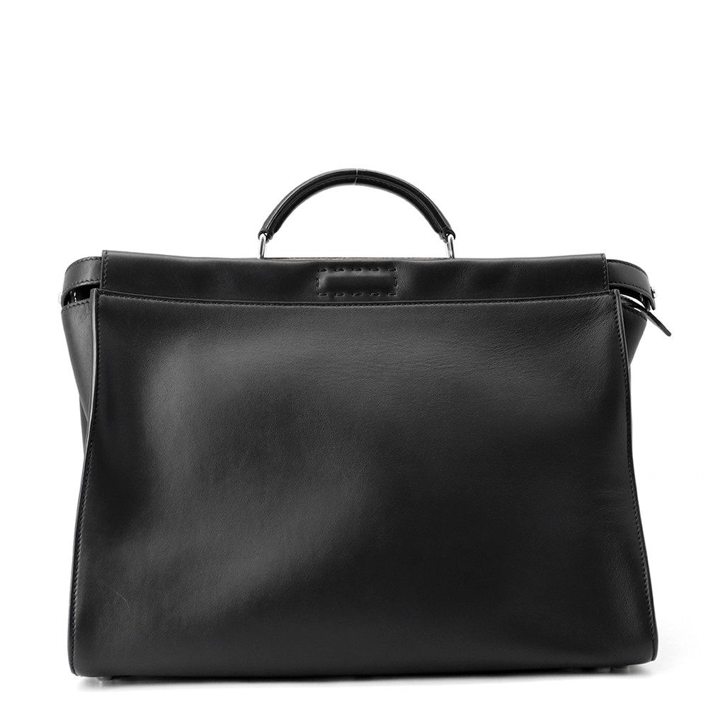フェンディ ハンドバッグ セレリア ピーカブー 7VA388 FENDI ビジネスバッグ メンズ 黒