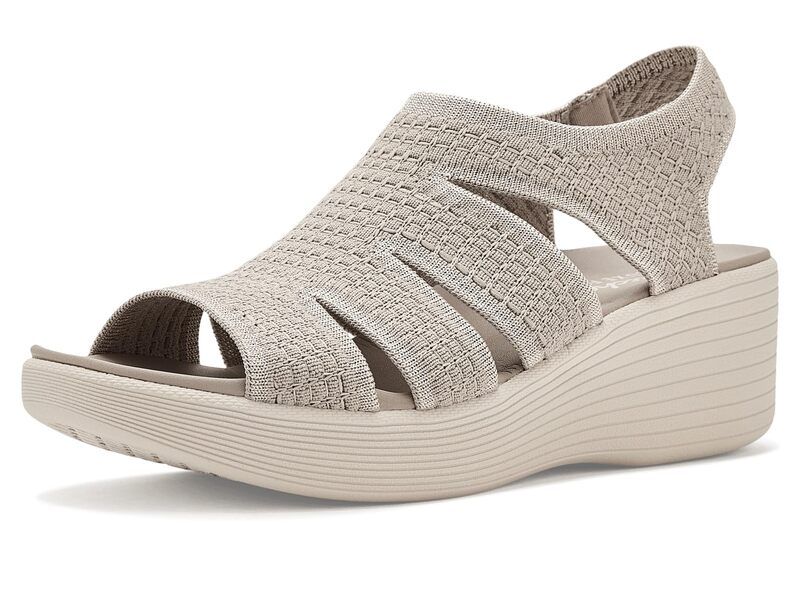 スケッチャーズ レディース シューズ ヒール Skechers Parallelite Dreammaker Taupe トープ