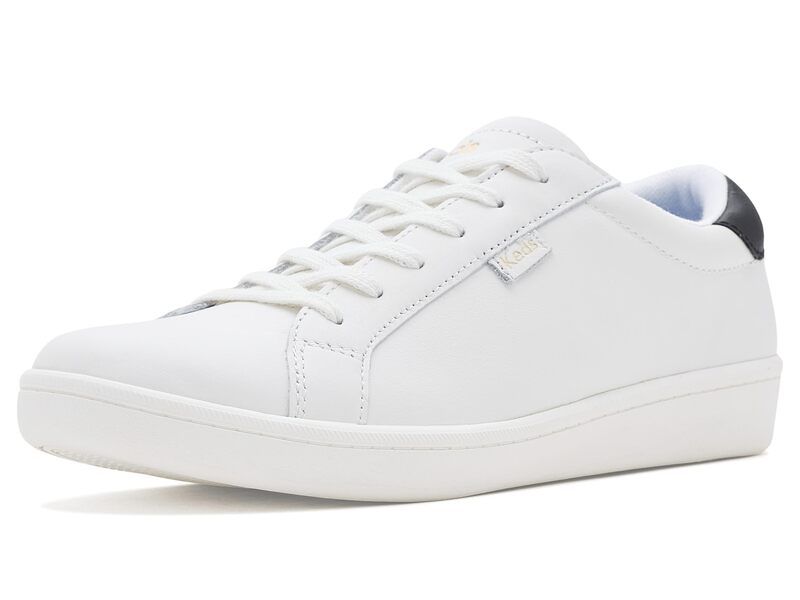 ケッズ レディース シューズ スニーカー Keds Ace II WhiteBlack Lea ホワイト