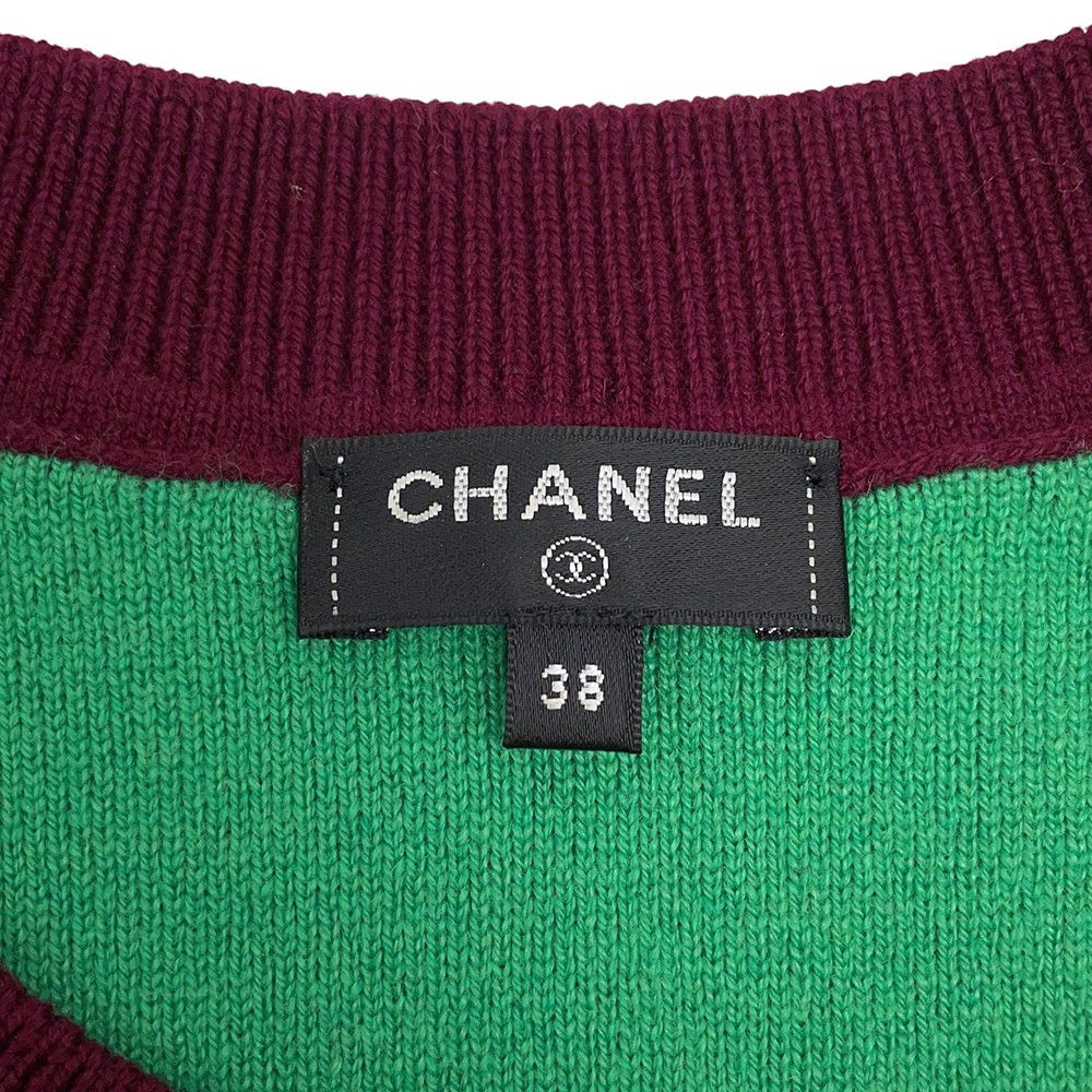 シャネル ニット ココマーク カシミヤ レディースサイズ38 P70525 CHANEL セーター トップス