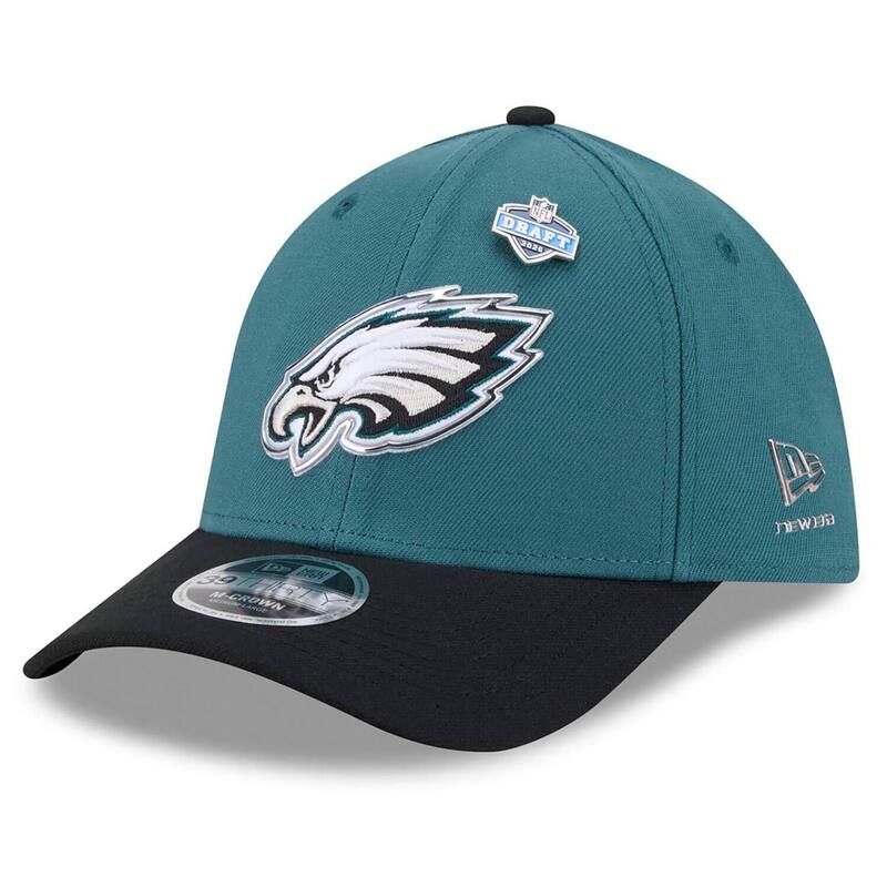 ニューエラ レディース アクセサリー 帽子 Mens New Era Midnight GreenBlack Philadelphia Eagles 2026 NFL Draft 39THIRTY MCrown Flex Hat Eag Multi マルチカラ