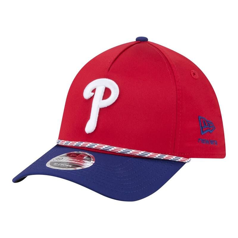 ニューエラ レディース アクセサリー 帽子 Mens New Era RedRoyal Philadelphia Phillies Rope MCrown AFrame 39THIRTY Flex Hat Phl Red レッド
