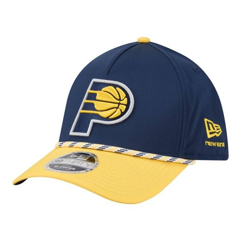 ニューエラ レディース アクセサリー 帽子 Mens New Era NavyGold Indiana Pacers Rope TwoTone MCrown AFrame 39THIRTY Flex Hat Pcr Navy ネイビー