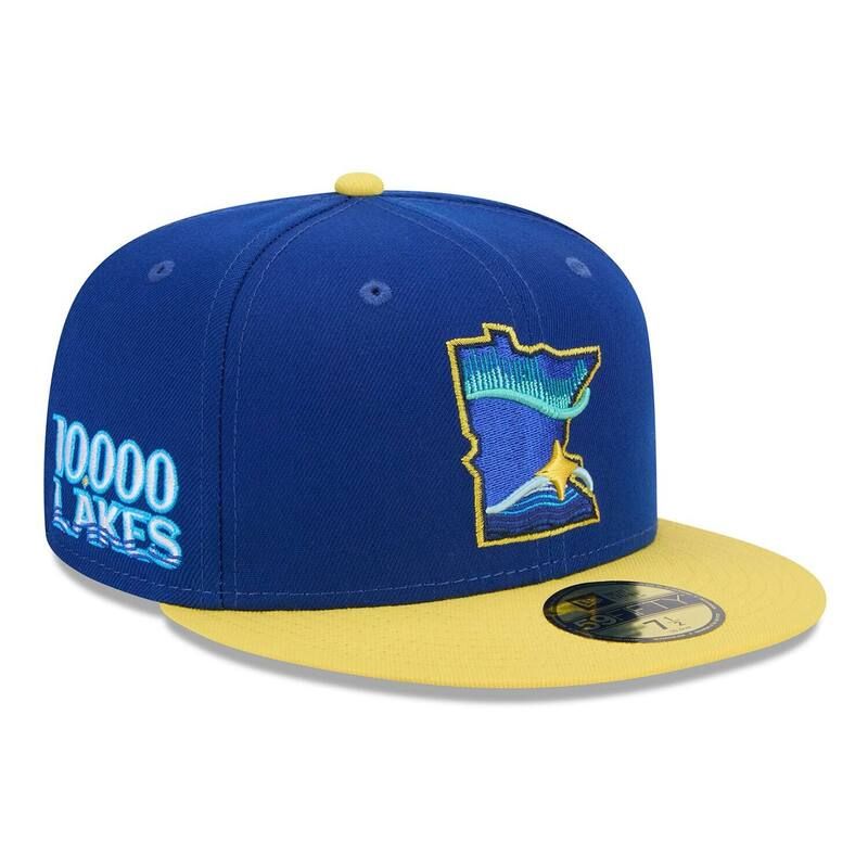 ニューエラ レディース アクセサリー 帽子 Mens New Era Royal Minnesota Twins 2024 City Connect 59FIFTY Fitted Hatwn Blue ブルー