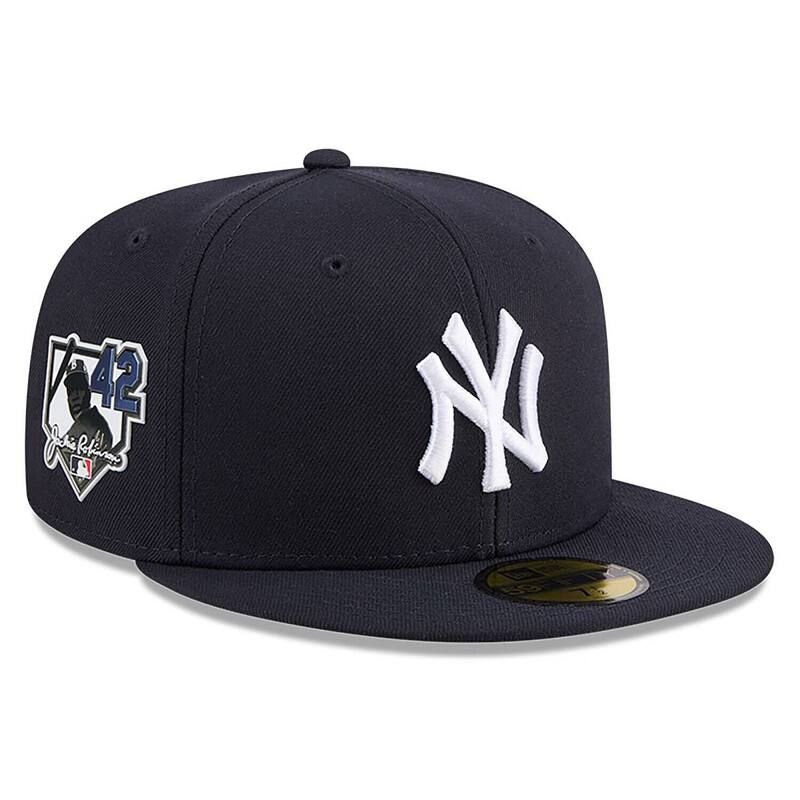 ニューエラ レディース アクセサリー 帽子 Mens New Era Navy New York Yankees 2026 Jackie Robinson Day 59FIFTY Fitted Hat Ynk Navy ネイビー