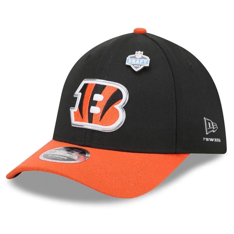 ニューエラ レディース アクセサリー 帽子 Mens New Era BlackOrange Cincinnati Bengals 2026 NFL Draft 39THIRTY MCrown Flex Hat Bng Black ブラック