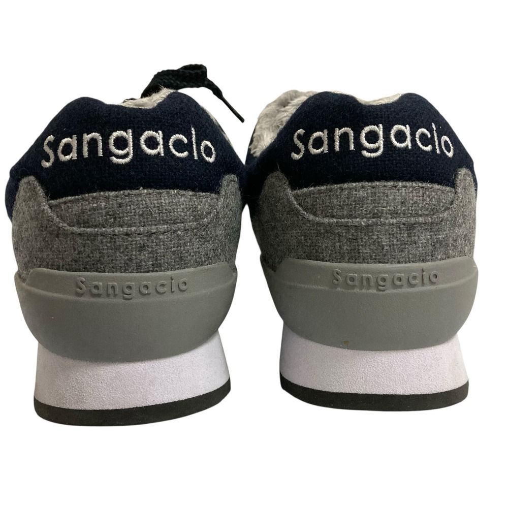 美品 SANGACIO サンガッチョ にゅ～ず ツイード スニーカー 24.5cm